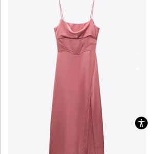 Zara Corset Midi Dress
